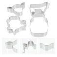 thumbnail image 5 of Oahisha Cow Shape Cookie Cutters,4Pcs Cow Shape Biscuits Molds Stainless Steel Baking Accessories Sugar DIY Molds, 5 of 11