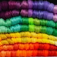 thumbnail image 3 of Pretty Comy 100 Skeins of Multi-Color Soft Cotton Cross Stitch Threads Sewing Embroidery Floss,Each Skein is 8 Meters Long, 3 of 8