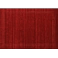 thumbnail image 1 of Ahgly Company Indoor Rectangle Abstract Orange Contemporary Area Rugs, 3' x 5', 1 of 1