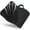 black, variant on Three Tree Gel Seat Cushion, Double Thick Breathable Honeycomb Chair Pad with Non-Slip Cover for Office Chair and Car