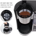 thumbnail image 5 of RotHome Reusable Coffee Filter Basket #4 Cone-Shaped Permanent Filter Replacement for Ninja CFP301 CFP201 Dual Brew and Cuisinart Coffee Makers, 1 Pack, 5 of 6