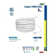 thumbnail image 2 of Cable Thw Calibre 14 100 M Blanco cobre Aluminio 136958 SURTEK 136958, 2 of 3