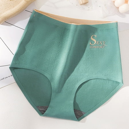 

Panties Clearance Trendyt Comfort Seamless Mid-Waist Lace Women S Underwear Panties Blue L