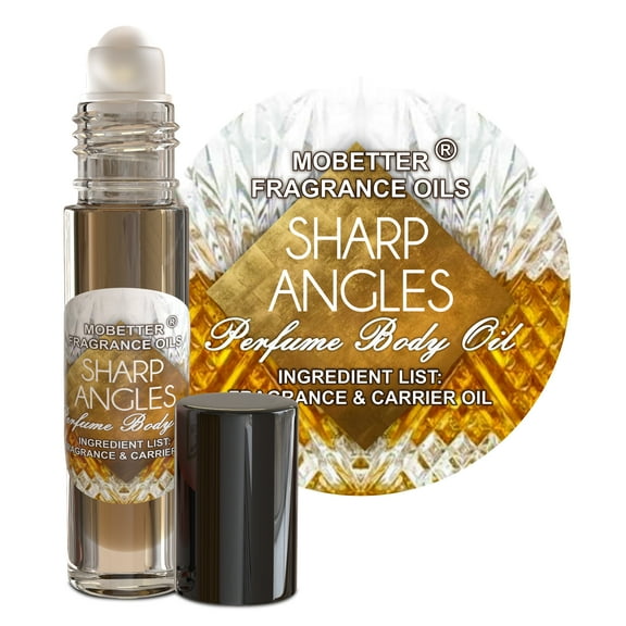 MOBETTER FRAGRANCE OILS Sharp Angles Women and Men Unisex Body Oil 10ml Roll On