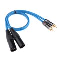 thumbnail image 1 of Cable de Convertidor de Dual XLR a Doble RCA Sunnimix 50cm, 1 of 7