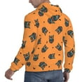 thumbnail image 3 of Hoodies for Men - Cute Decorative Colourful Owl Long Sleeve Comfrt Men'S Fashion Hoodies & Sweatshirts, Sweatshirts for Men Hoodies Pullover Clothing Clothes with Pouch, 3 of 7