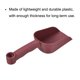 thumbnail image 4 of Plástico Jardín Pala 230x75mm Planta Suelo Plantar Excavar Mano Paletas Hogar Jardinería Herramienta para Flor Tierra Trasplantar, Desmalezar, Mover, Excavar, Borgoña 2 Paquetes Unique Bargains palas, 4 of 5