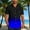 Blue, variant on Summer T-Shirts for Men Short Sleeve Collared Button Plain Fashion Style Button up Mens Shirts Crew Neck