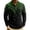Black, variant on Men's St. Patrick's Day Shamrock Henley Long Sleeve Pullover Casual Top Shirt