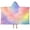 Pastel Rainbow Clouds, variant on Pastel Rainbow Clouds Hooded Bath Towel,50"x30" for Ages 3 To 12 Kids, Quick Dry Lightweight Soft Microfiber Hood Beach Towel Cover Up for Kids
