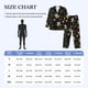 thumbnail image 4 of Balery Bees Pijama para Hombre de Dos Piezas con Manga Larga, Conjunto de Dormir y Descanso Suave con Bolsillos-XX-Large, 4 of 7