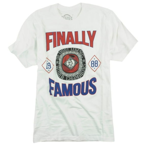Ecko Unltd. Mens Big 88 Ring Finally Famous S Graphic T-Shirt