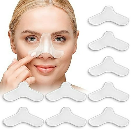 10 Pack Nasal Pads for CPAP Mask - CPAP Nose Pads - CPAP Supplies for CPAP Machine - Sleep Apnea Mask Comfort Pad - Custom Design & Can Be Trimmed to Size - CPAP Cushions for Most Masks