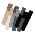 thumbnail image 3 of 2/7 Pairs Little Girl's Knee High Socks Over Calf Kids Over knee Stockings School Uniform Color Block Long Socks for 3-8 Years, 3 of 9