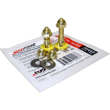 

SetFast No Cut Closet Bolts - 2-1/4`