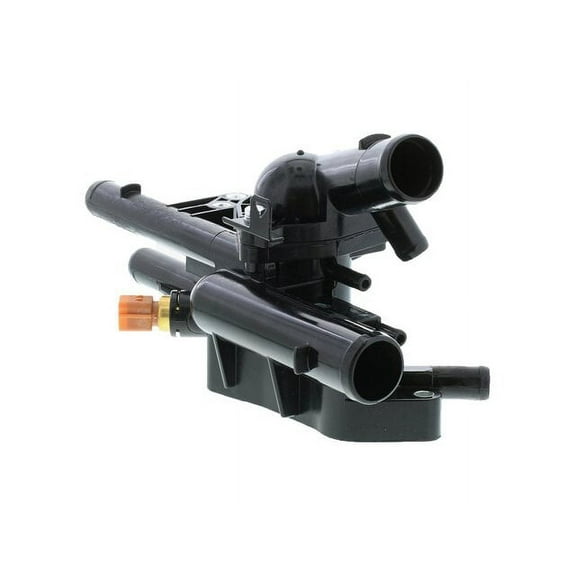 Engine Coolant Thermostat Housing Assembly - Compatible with 2010 - 2012 Hyundai Santa Fe 2.4L 4-Cylinder 2011