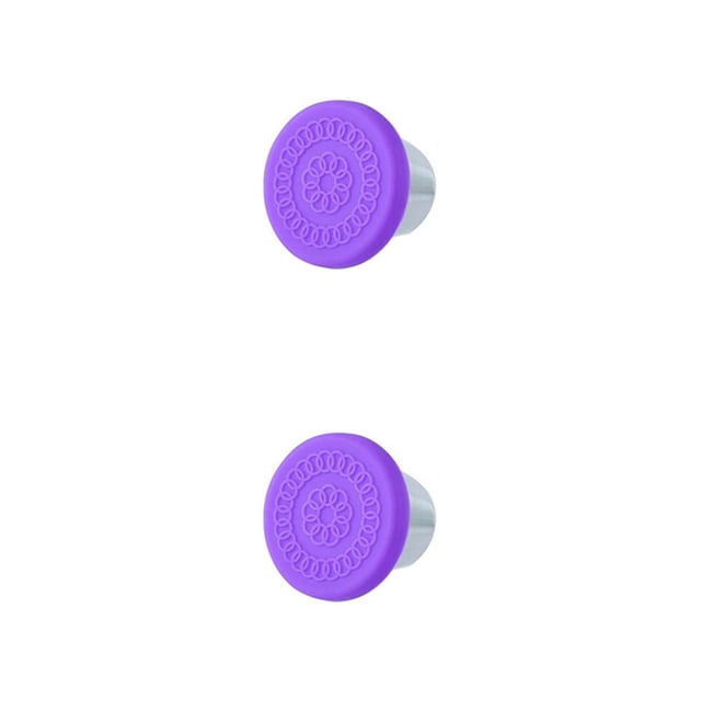Vaso ancho de acero para salsa Naiovety multifuncional color morado tapa morada