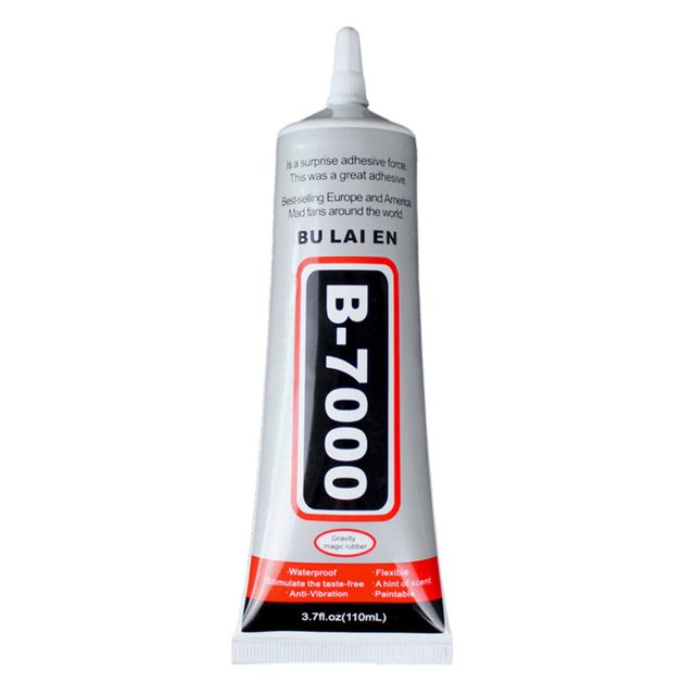 B7000 Glue Clear DIY Craft Mobile Home Professional Craftsman Making Phone Case Pearl Jewellery Repair Adhesive Rhinestone Handmade for Home Professional 25ML