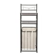 Mainstays 2 Shelves 10 lb. Capacity Steel Storage Shelf Unit with