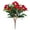 Red, variant on Artificial Flowers for Outdoors ,UV Resistant Faux Impatiens for Outdoor Planters,Pink Silk Flowers for Front Door Porch Decorations,artificial outdoor flowers
