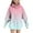 Light Blue, variant on YunPes Oversized Hoodie for Girls Graphic Long Sleeve Trendy Hooded Sweatshirts with Pockets Teen Daily Casual Pullover