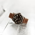 thumbnail image 5 of Hamilton Men's Swiss Automatic Khaki Pilot Brown Leather Strap Watch 42mm H64605531, 5 of 9