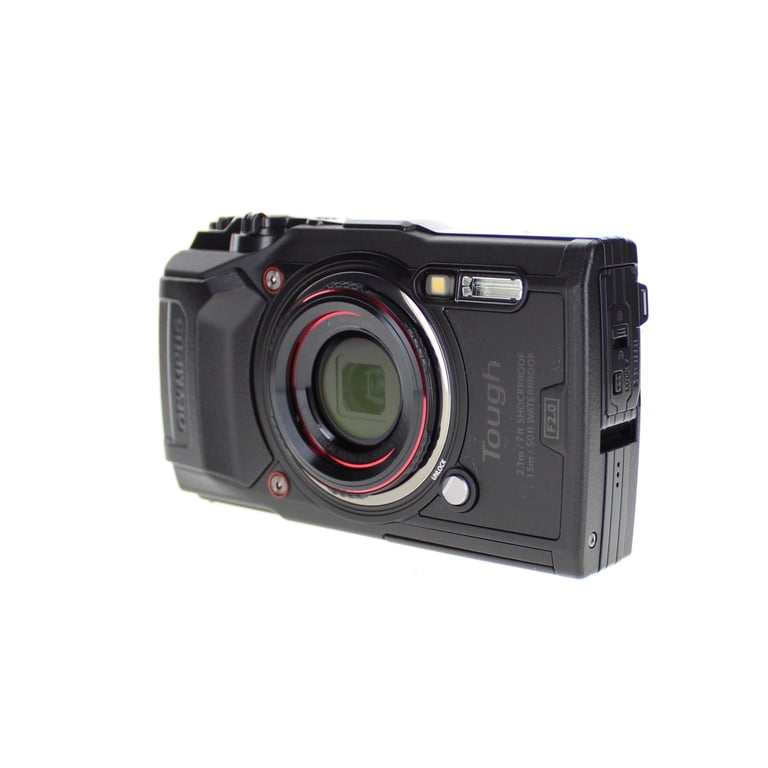Olympus Tough TG-6 Digital Camera (Black) (V104210BU000) Bundle