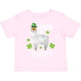 thumbnail image 3 of Inktastic St. Patrick's Day Llama Be Irish with Green Shamrocks Boys or Girls Toddler T-Shirt, 3 of 5
