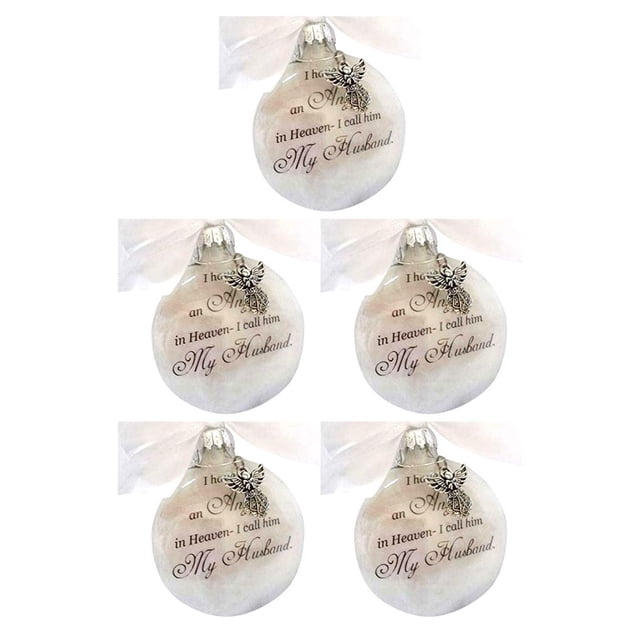 Ounissouiy Bola de decoración Adorno colgante de plástico Bola colgante de 8 cm Interior Año Nuevo Navidad Type2 NO2