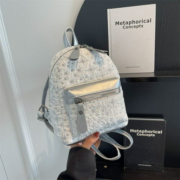 Mochila de disenador de moda para mujer bolsos de hombro pequenos y lindos para ninas adolescentes Mochila de viaje ligera para damas Fivean unisex Bodega Aurrera en linea