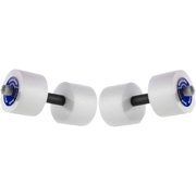 THERABAND Water Weights, Aquatic Dumbbells for Pool Fitness, Pair, Blue Heavy Resistance Level, for Pool Exercise and Water Aerobics for Adults, Foam Pool Weights for Therapy and Fitness Workouts