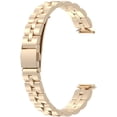 thumbnail image 3 of GFDYREE pour Fitbit Bracelets Métalliques Luxe avec Outils, Bracelets Réglables en Acier Inoxydable Hommes Femmes Sangle de Sport Légère pour Fitbit Traqueur de Mise en Forme Luxe, 3 of 5
