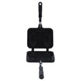 thumbnail image 2 of Taiyaki FishShaped Waffle Cake Maker Pan NonStick Double Pan Mold for Kitchen Use, 2 of 14