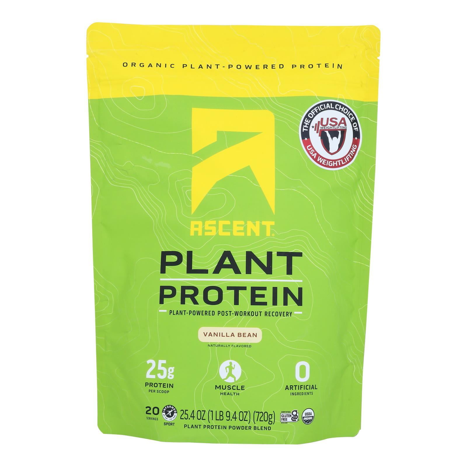 Ascent Native Fuel Plant Pro Powder Vanilla Bn 1 Each25.4 OZ