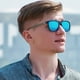 thumbnail image 5 of Gafas de sol polarizadas de lentes enormes negras de moda clásica para hombres TFixol  tipo 5, 5 of 7