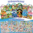 thumbnail image 2 of Juego de libros de pegatinas Kalysky 12 reutilizables para niños de 2 a 3 años, 2 of 8