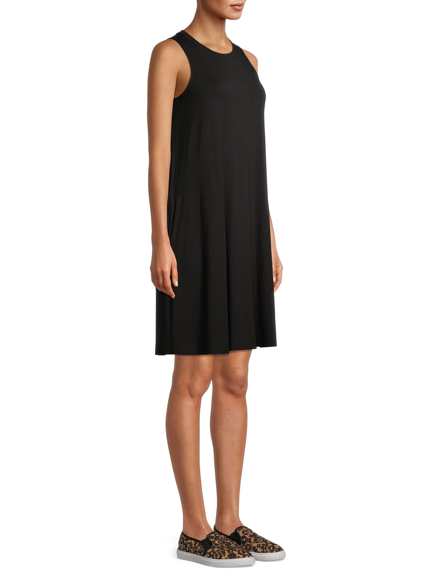 Sleeveless Knit Dress - Walmart 