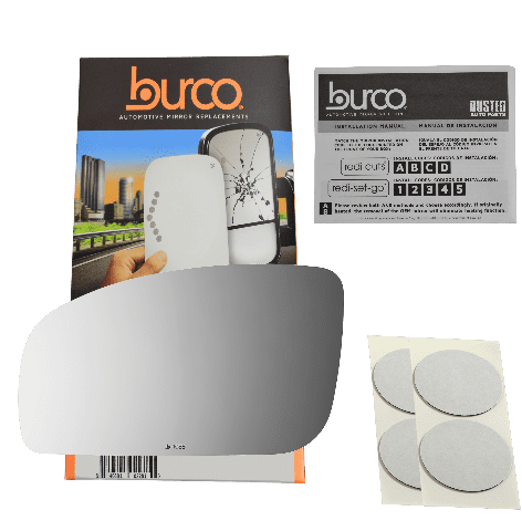 BMW 328i Passenger Side Mirror Glass Replacement - 2009-2013 Models With Adhesive Pad