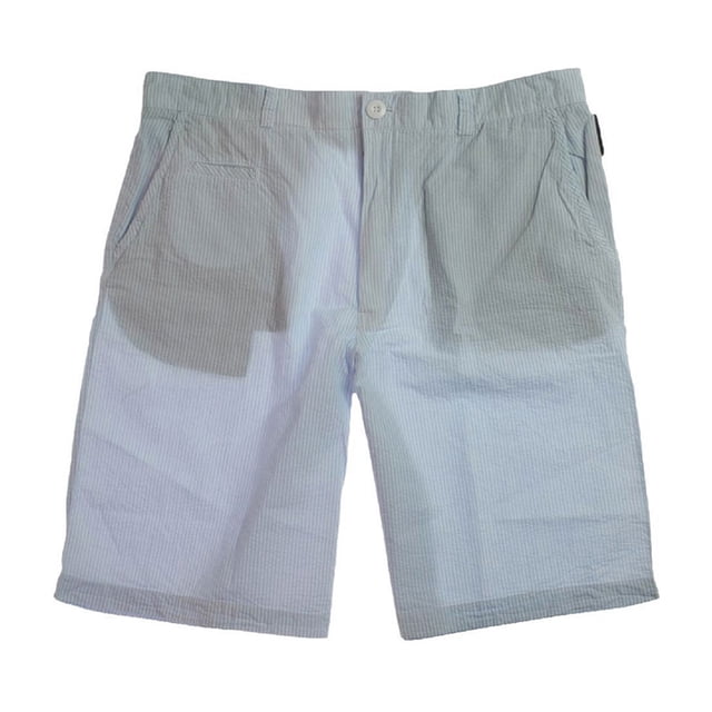 Pantalones cortos chinos casuales Ecko Unltd Rayas periódicas Azul 36