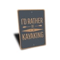 thumbnail image 3 of Kayaking Novelty Decor, Metal Wall Sign - 10x14 Inches, 3 of 4