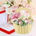 thumbnail image 4 of RENACLIPY 12Pcs Decorative Small Basket in Plated Gold for Wedding Treats and Party Favor Storage, 4 of 6