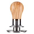 thumbnail image 1 of Distribuidor de manipulación de café Coffee Espresso Tamper Flat 304 Base De Acero Inoxidable Madera De Olivo Madera de olivo Magideal Distribuidor de manipulación de café, 1 of 7