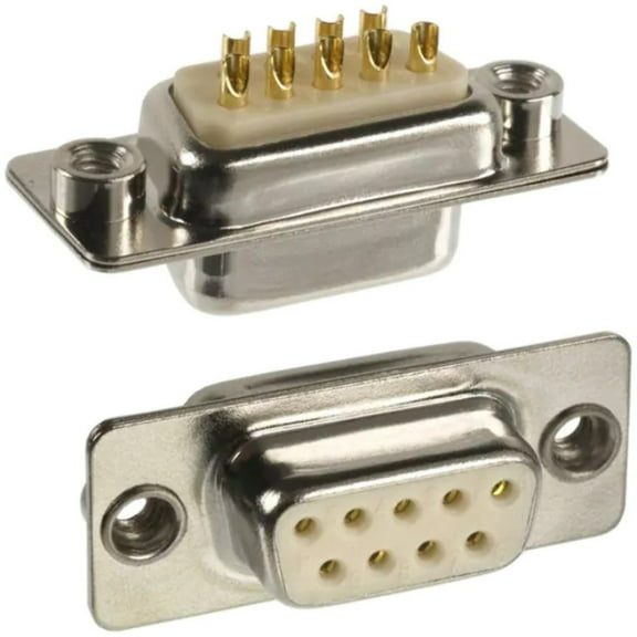 172-E09-203R011 9 Position D-Sub Receptacle, Female Sockets Connector :RoHS