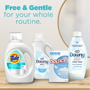 Tide Free & Gentle Laundry Detergent Liquid for Sensitive Skin, Hypoallergenic, Perfume Free, 73 fl oz, 52 Loads