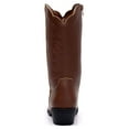 thumbnail image 5 of Blikcon Unisex Kids Boys Girls Cowboy Boots Classic Western Boots (Color: Brown, Size: 11 Littler Kids), 5 of 9