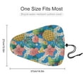 thumbnail image 2 of Tropical Fruits And Flowers Bike Seat Cover Waterproof and Dustproof Adjustable Soft Saddle Cushion Covers, 2 of 7
