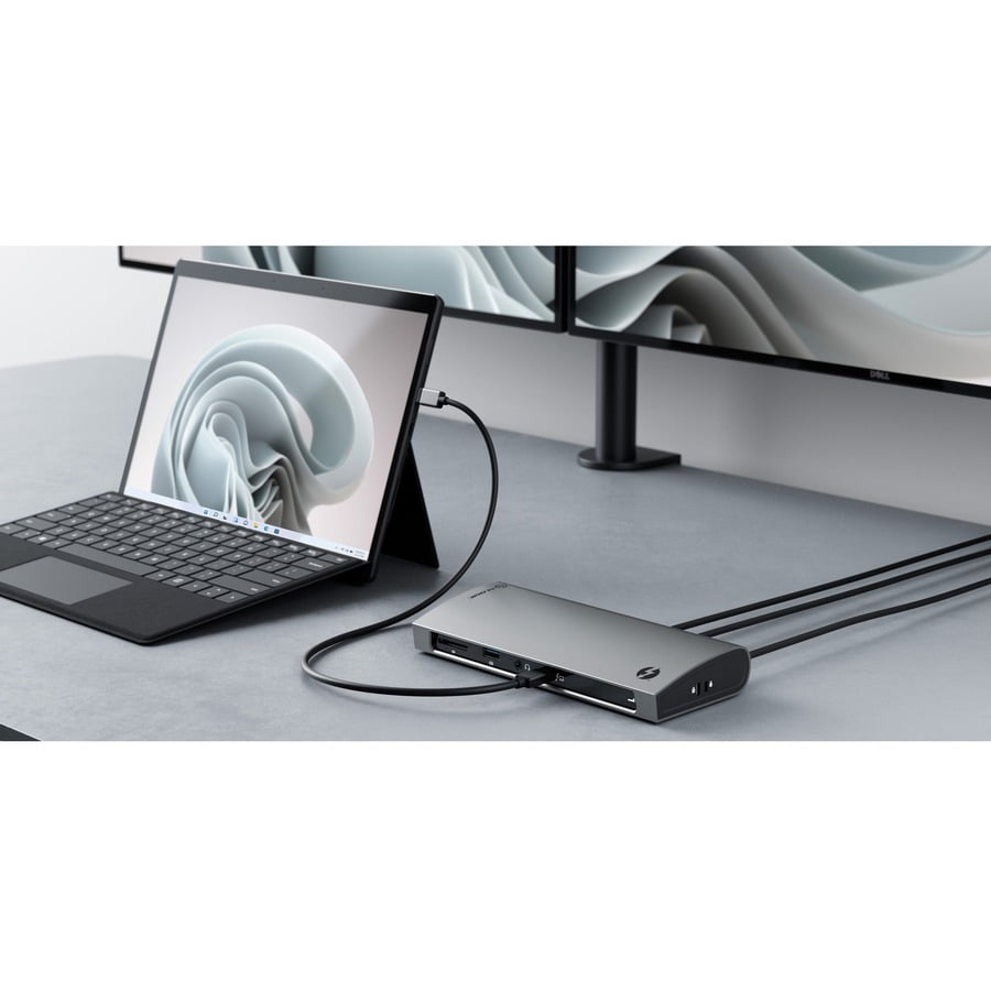 Alogic Thunderbolt 4 docking station with ultra-fast data transfer, 100W power delivery, and support for dual 8K or triple 4K displays