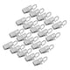 thumbnail image 2 of 50 ganchos de metal para cortina de ducha, de hierro, para colgar cortinas de baño., 2 of 7