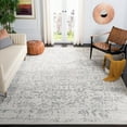 thumbnail image 3 of SAFAVIEH Madison Katina Traditional Area Rug, Silver/Ivory, 12' x 18', 3 of 8
