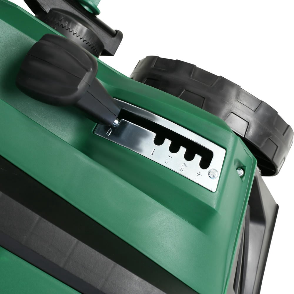 Topcobe 2-in-1 16" Garden Scarifier, 15 Amp Electric Lawn Dethatcher, Removable Collection Bag
